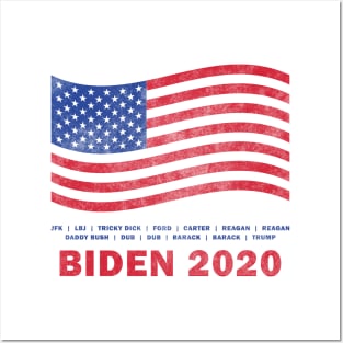 The Next President is...Joe Biden (Distressed) Posters and Art